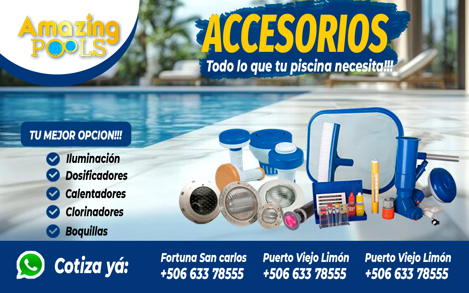 Accesorios Para Piscinas
